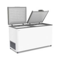 Ларь морозильный Frostor F 500 SD белый (серая рамка) STANDART DOUBLE (пропан)