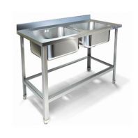 Ванна моечная цельнотянутая Kayman ВМЦ-412/67 двухсекционная