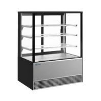 Витрина кондитерская Kayman KВК-950М ЛЮКС КВАДРО черная