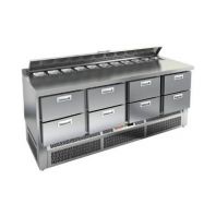 Стол для салатов Hicold SLE2-2222GN (1/6) (R290) Стол для салатов Hicold SLE2-2222GN (1/6) (R290)