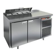 Стол для салатов Hicold SL2-11GN с крышкой