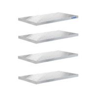 Комплект перфорированных полок для стеллажа кухонного Kayman ПС-44/1204