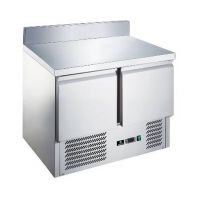 Стол с охлаждаемым шкафом Hurakan HKN-GNL2TN-SB с бортом