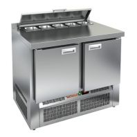 Стол для салатов Hicold SLE2-11GN (1/6) с крышкой Стол для салатов Hicold SLE2-11GN (1/6) с крышкой