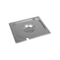 Крышка к гастроемкости Hurakan GD-P 1/4 с отверстием для ложки Крышка к гастроемкости Hurakan GD-P 1/4 с отверстием для ложки
