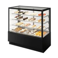 Витрина кондитерская Chilz VETE II KUB LUX 90 металлик/черная матовая/крашенная(NS-0.SL-8.VG033.B9005M)