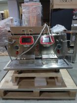 Кофемашина автомат Bezzera VICTORIA 2 группы, красная, мультифазная