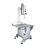 ПИЛА ДЛЯ РЕЗКИ МЯСА HURAKAN HKN-SE/2580