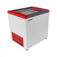 Ларь морозильный GELLAR FG 250 С прямое стекло красный (пропан) Ларь морозильный GELLAR FG 250 С прямое стекло красный (пропан)