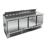 Стол для салатов Hicold SLE2-1111GN с крышкой Стол для салатов Hicold SLE2-1111GN с крышкой