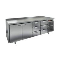 Стол с холодильным шкафом Hicold GN 1133/TN (R404)