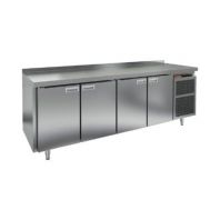 Стол с холодильным и морозильным шкафами Hicold SN 11/TN-11/BT Стол с холодильным и морозильным шкафами Hicold SN 11/TN-11/BT