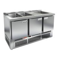 Стол для салатов Hicold SLE3-111GN О Б/КРЫШКИ