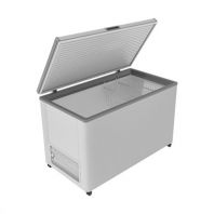 Ларь морозильный Frostor F 400 S белый (серая рамка) STANDART (пропан)