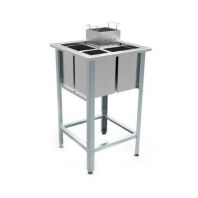 Ванна моечная для мойки яиц сварная ВМЯ/1-53/53 Ванна моечная для мойки яиц сварная ВМЯ/1-53/53