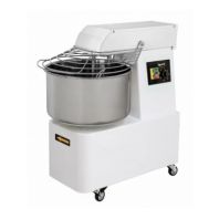 Тестомес спиральный Apach ASM22F (1-фазный)