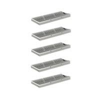 Комплект полок с кассетами для стеллажа кухонного Kayman ПС-55/0903