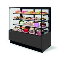 Витрина кондитерская Chilz VETE II KUB LUX 90 серый матовый/металлик/крашенная (ВК269 (285-528))