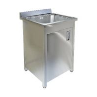 Ванна моечная цельнотянутая Kayman ВМЦ-241/67 с отверстием