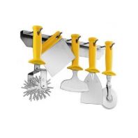 Набор для пиццы 5 предметов, с кронштейном 189LC