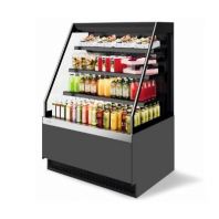 Витрина кондитерская CHILZ VETE II KUB OF 130 серый мат./металлик/шлиф. нерж. (ВК276 (280-178))