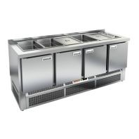 Стол для салатов Hicold SLE3-1111GN без крышки Стол для салатов Hicold SLE3-1111GN без крышки