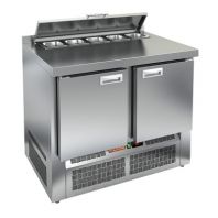 Стол для салатов Hicold SLE2-11SN (1/6) с крышкой Стол для салатов Hicold SLE2-11SN (1/6) с крышкой