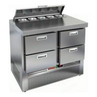 Стол для салатов Hicold SLE2-22GN (1/6) с крышкой Стол для салатов Hicold SLE2-22GN (1/6) с крышкой