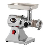 Мясорубка Apach ATS22UT полный унгер 3Ф Мясорубка Apach ATS22UT полный унгер 3Ф