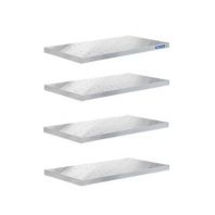 Комплект перфорированных полок для стеллажа кухонного Kayman ПС-44/1004 Комплект перфорированных полок для стеллажа кухонного Kayman ПС-44/1004