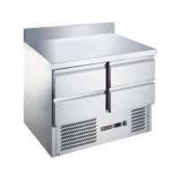 Стол холодильный Tatra TRTGNLD4 TN SB с бортом Стол холодильный Tatra TRTGNLD4 TN SB с бортом