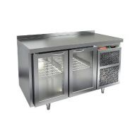Стол с холодильным шкафом со стеклянной дверью Hicold GNG 11 HT (R290) Стол с холодильным шкафом со стеклянной дверью Hicold GNG 11 HT (R290)