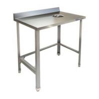 Стол для сбора отходов пристенный Kayman СП-455/0606 Стол для сбора отходов пристенный Kayman СП-455/0606