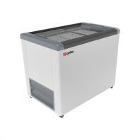 Ларь морозильный GELLAR FG 350 С прямое стекло серый (пропан) Ларь морозильный GELLAR FG 350 С прямое стекло серый (пропан)