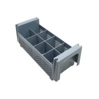 Кассета для посудомоечной машины Tatra серии TRIBECA TBC 8 (для приборов; прямоугольная, 8 делений) Кассета для посудомоечной машины Tatra серии TRIBECA TBC 8 (для приборов; прямоугольная, 8 делений)