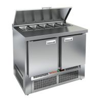 Стол для салатов Hicold SLE1-11GN с крышкой Стол для салатов Hicold SLE1-11GN с крышкой