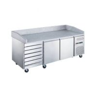 Стол для пиццы Tatra TPZEN2D7 STB каменная столешница Стол для пиццы Tatra TPZEN2D7 STB каменная столешница