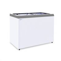 Ларь морозильный Kayman с прямым стеклом KF400GF 4 Ларь морозильный Kayman с прямым стеклом KF400GF 4