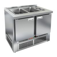 Стол для салатов Hicold SLE3-11GN без крышки Стол для салатов Hicold SLE3-11GN без крышки