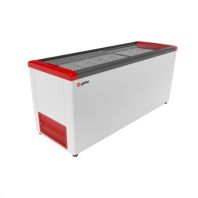 Ларь морозильный GELLAR FG 700 С прямое стекло красный (пропан) Ларь морозильный GELLAR FG 700 С прямое стекло красный (пропан)