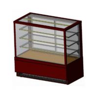 Витрина кондитерская VETE KUB LUX 130 шоколад/золотой глянец/шоколад Витрина кондитерская VETE KUB LUX 130 шоколад/золотой глянец/шоколад